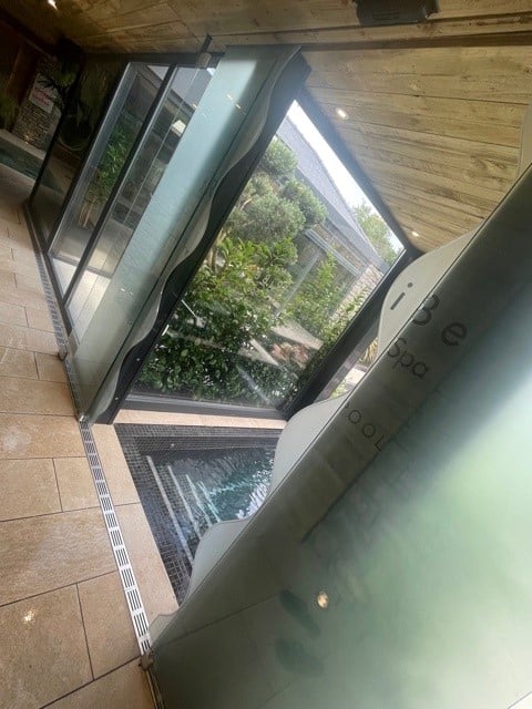 hotel and spa automatic doors