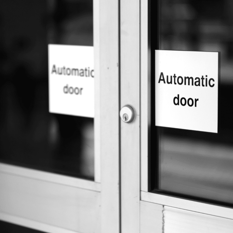 Automatic doors