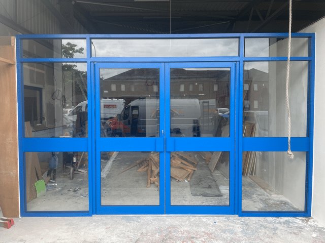Aluminium Shop front - security shopfronts