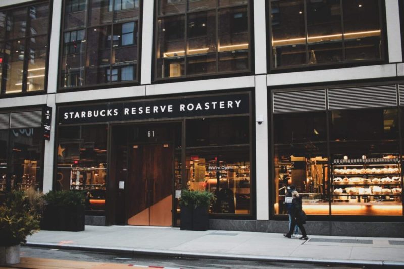 Image of retail shop automatic doors